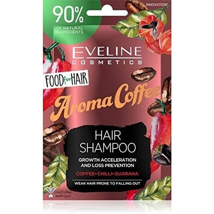 Food For Hair Aroma Кофейный шампунь 20мл, Eveline Cosmetics
Food For Hair Aroma Кофейный шампунь 20мл, Eveline Cosmetics