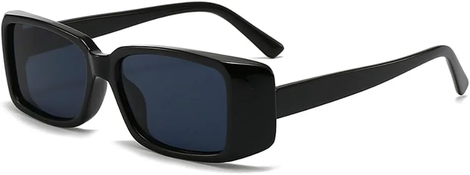 Солнцезащитные очки в стиле ретро прямоугольной формы для женщин и мужчин, модные, с толстой оправой и маленькими линзами, винтажные очки 70-х годов Azoxus, Black
Солнцезащитные очки в стиле ретро прямоугольной формы для женщин и мужчин, модные, с толстой оправой и маленькими линзами, винтажные очки 70-х годов Azoxus, Black