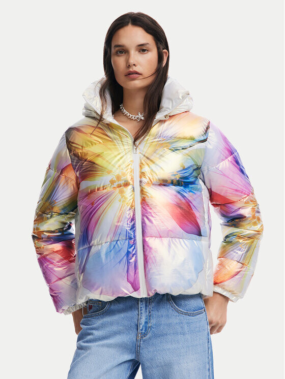 Пуховик стандартного кроя Desigual, мультиколор
Пуховик стандартного кроя Desigual, мультиколор