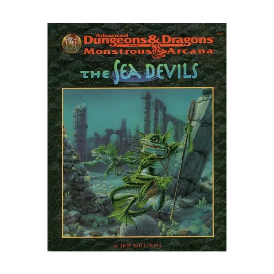 Sea Devils, Advanced Dungeons & Dragons (2nd Edition) - Sourcebooks, мягкая обложка
Sea Devils, Advanced Dungeons & Dragons (2nd Edition) - Sourcebooks, мягкая обложка