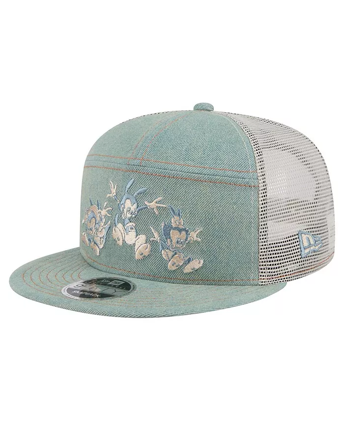 Мужская синяя джинсовая кепка 9FIFTY Snapback с принтом Animaniacs New Era
Мужская синяя джинсовая кепка 9FIFTY Snapback с принтом Animaniacs New Era