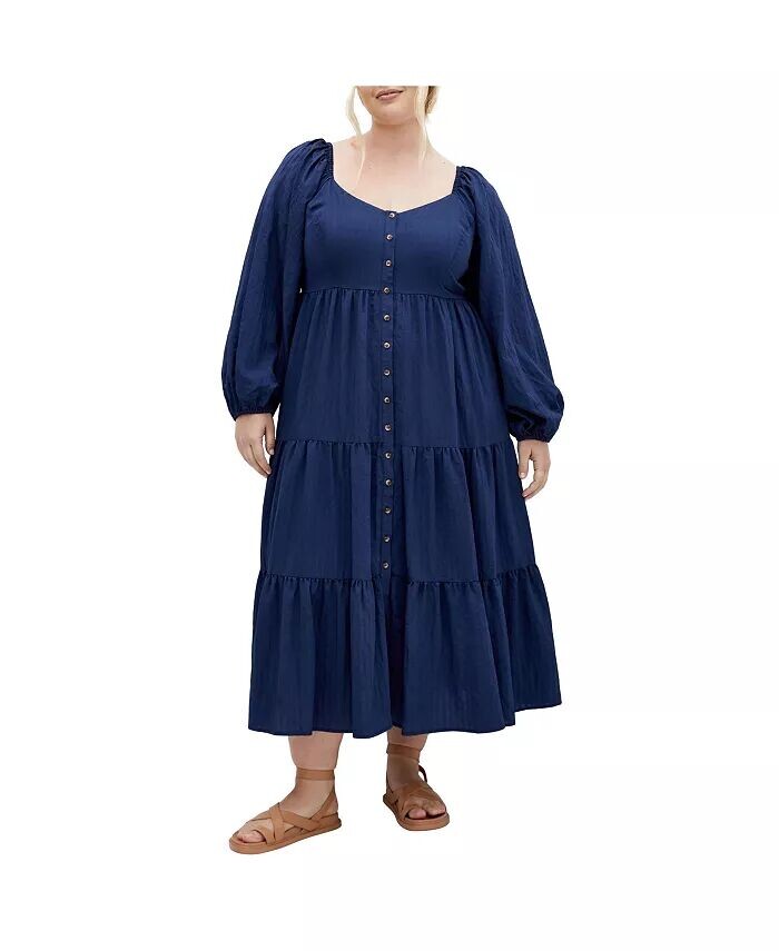 Платье Portia больших размеров CITY CHIC, синий
Платье Portia больших размеров CITY CHIC, синий