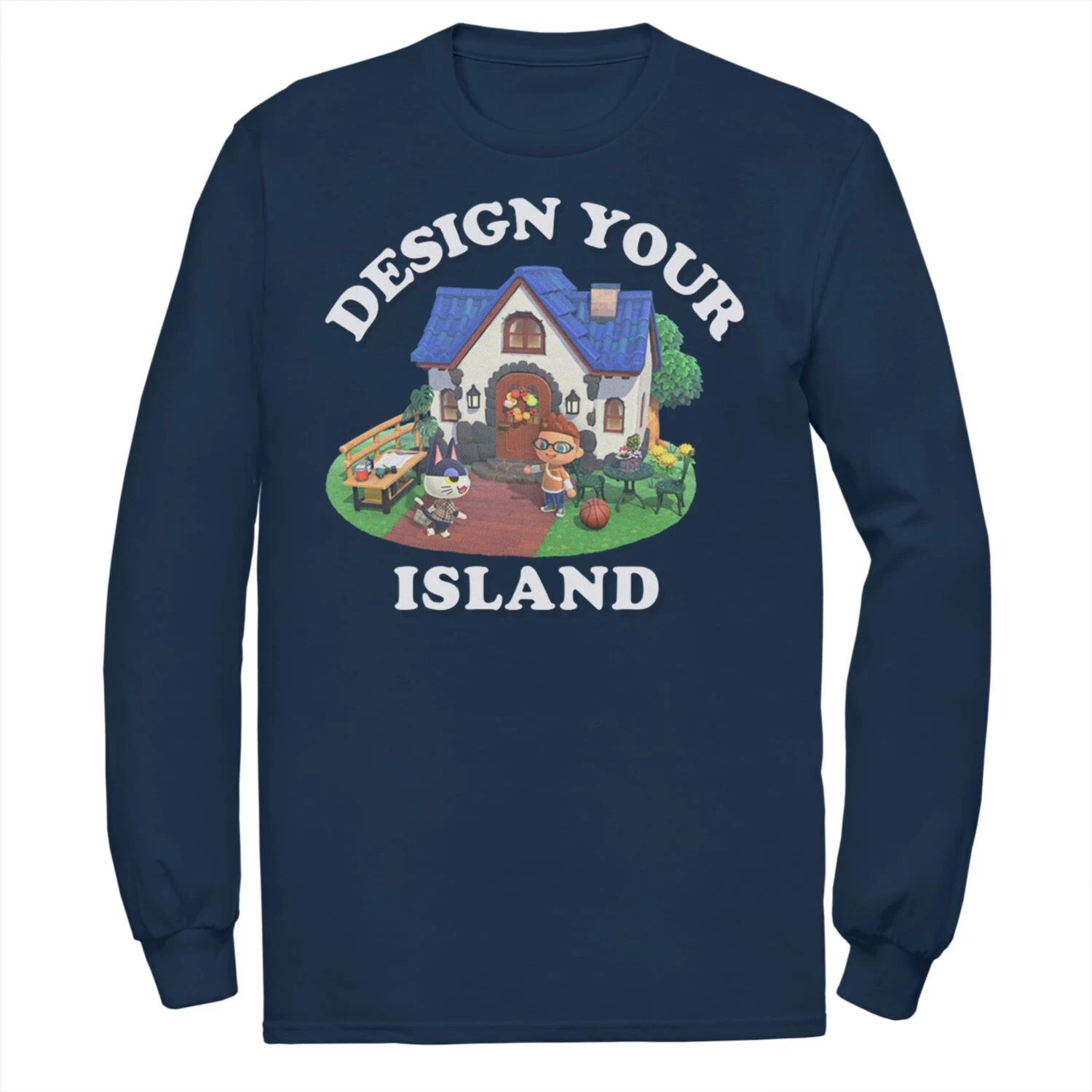 Мужская футболка Animal Crossing: New Horizons Design Your Island Licensed Character
Мужская футболка Animal Crossing: New Horizons Design Your Island Licensed Character