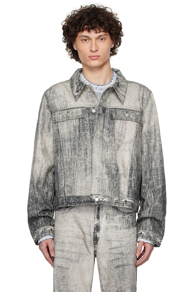 Джинсовая куртка с принтом краской Camperlab, черный
Джинсовая куртка с принтом краской Camperlab, черный