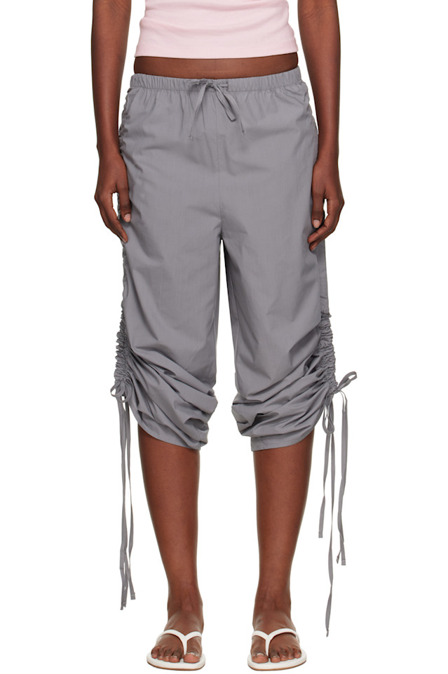 Живописные домашние брюки Baserange, серый 
Живописные домашние брюки Baserange, серый