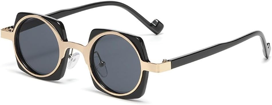 Популярные модные маленькие квадратные солнцезащитные очки для женщин в стиле ретро, конфетного цвета, с прозрачными линзами, защитой от синего света, и для мужчин SKFGNX, Golden Black Gray
Популярные модные маленькие квадратные солнцезащитные очки для женщин в стиле ретро, конфетного цвета, с прозрачными линзами, защитой от синего света, и для мужчин SKFGNX, Golden Black Gray