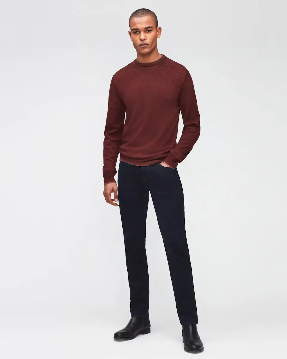 Мужские узкие джинсы средней посадки темно-синего цвета 7 For all mankind, тёмно-синий
Мужские узкие джинсы средней посадки темно-синего цвета 7 For all mankind, тёмно-синий