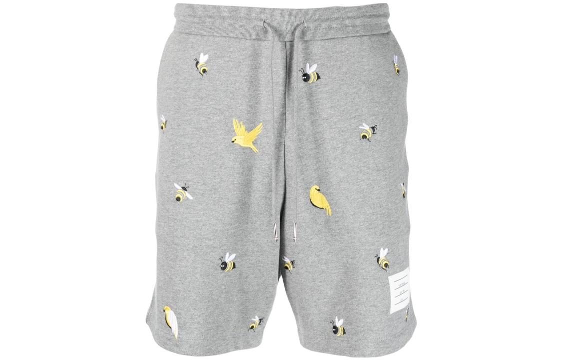 Шорты с принтом Cartoon и шнурком THOM BROWNE, серый
Шорты с принтом Cartoon и шнурком THOM BROWNE, серый