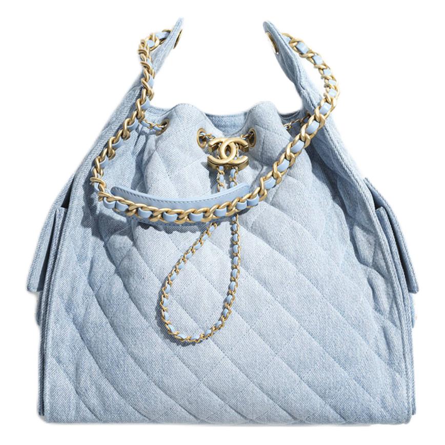 CHANEL Джинсовая сумка через плечо среднего размера женская синяя
CHANEL Джинсовая сумка через плечо среднего размера женская синяя