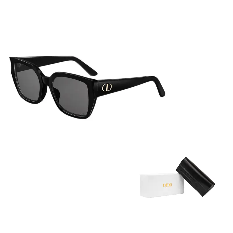 DIOR Ацетатные металлические квадратные солнцезащитные очки женские черные, Black
DIOR Ацетатные металлические квадратные солнцезащитные очки женские черные, Black
