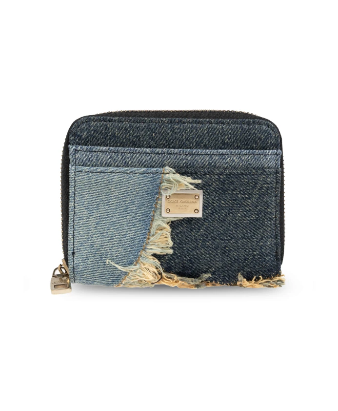 Кошелек с винтажным эффектом Dolce & Gabbana, синий
Кошелек с винтажным эффектом Dolce & Gabbana, синий