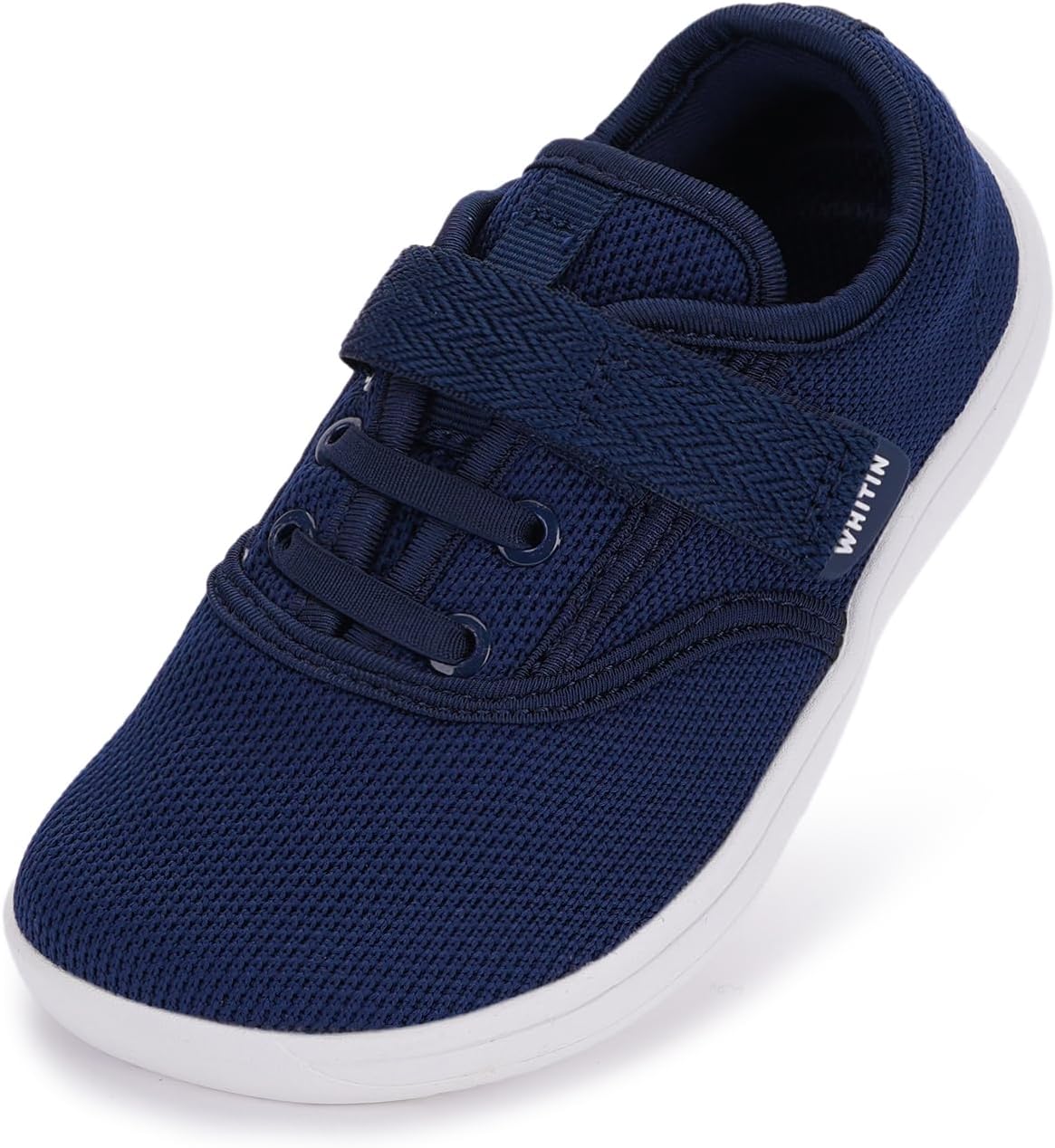 Детские кроссовки WHITIN с широким носком для малышей и детей младшего возраста, а также минималистичные кроссовки для мальчиков и девочек с нулевым перепадом высоты подошвы, белый
Детские кроссовки WHITIN с широким носком для малышей и детей младшего возраста, а также минималистичные кроссовки для мальчиков и девочек с нулевым перепадом высоты подошвы, белый