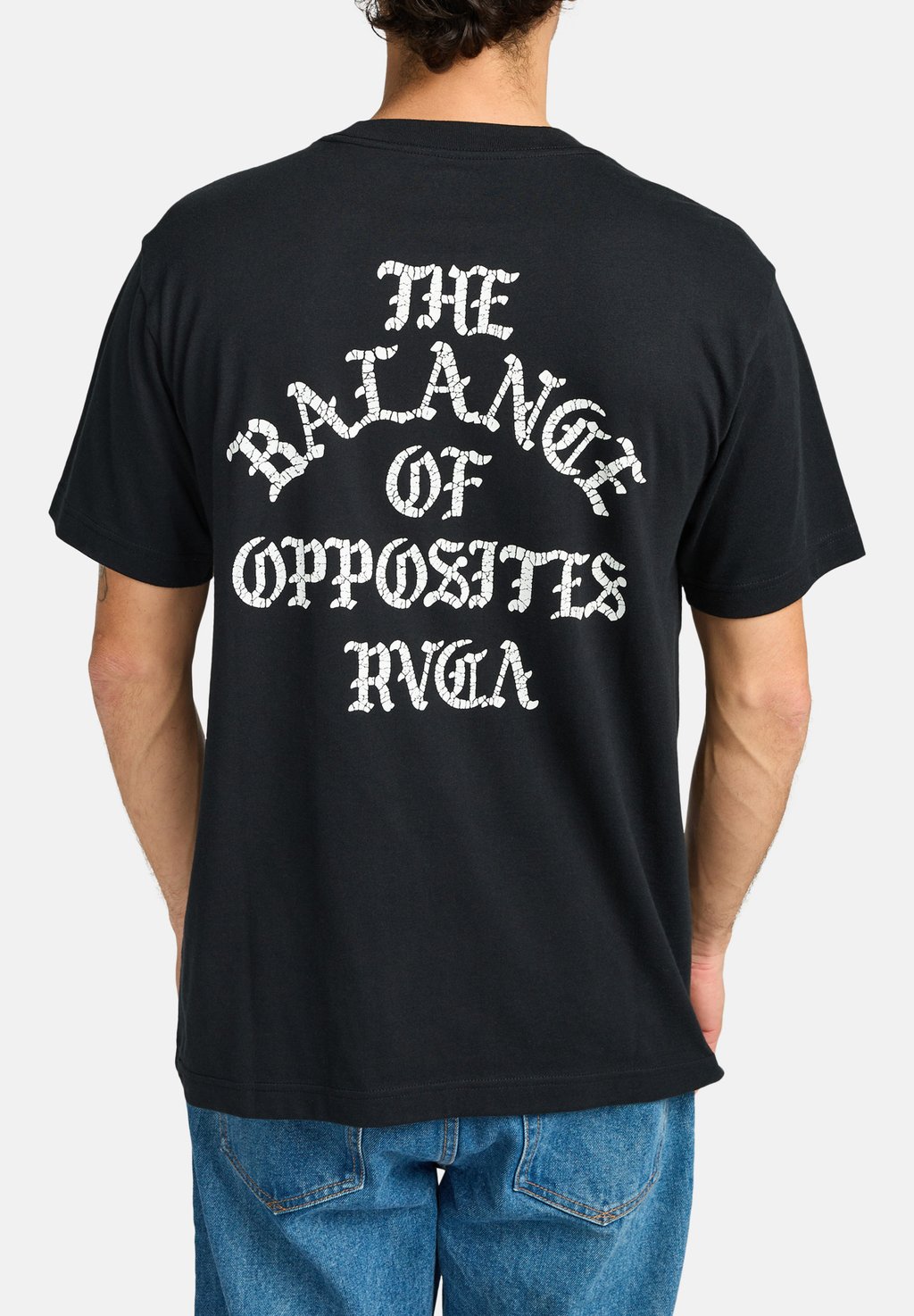 Футболка с принтом RVCA, черный
Футболка с принтом RVCA, черный