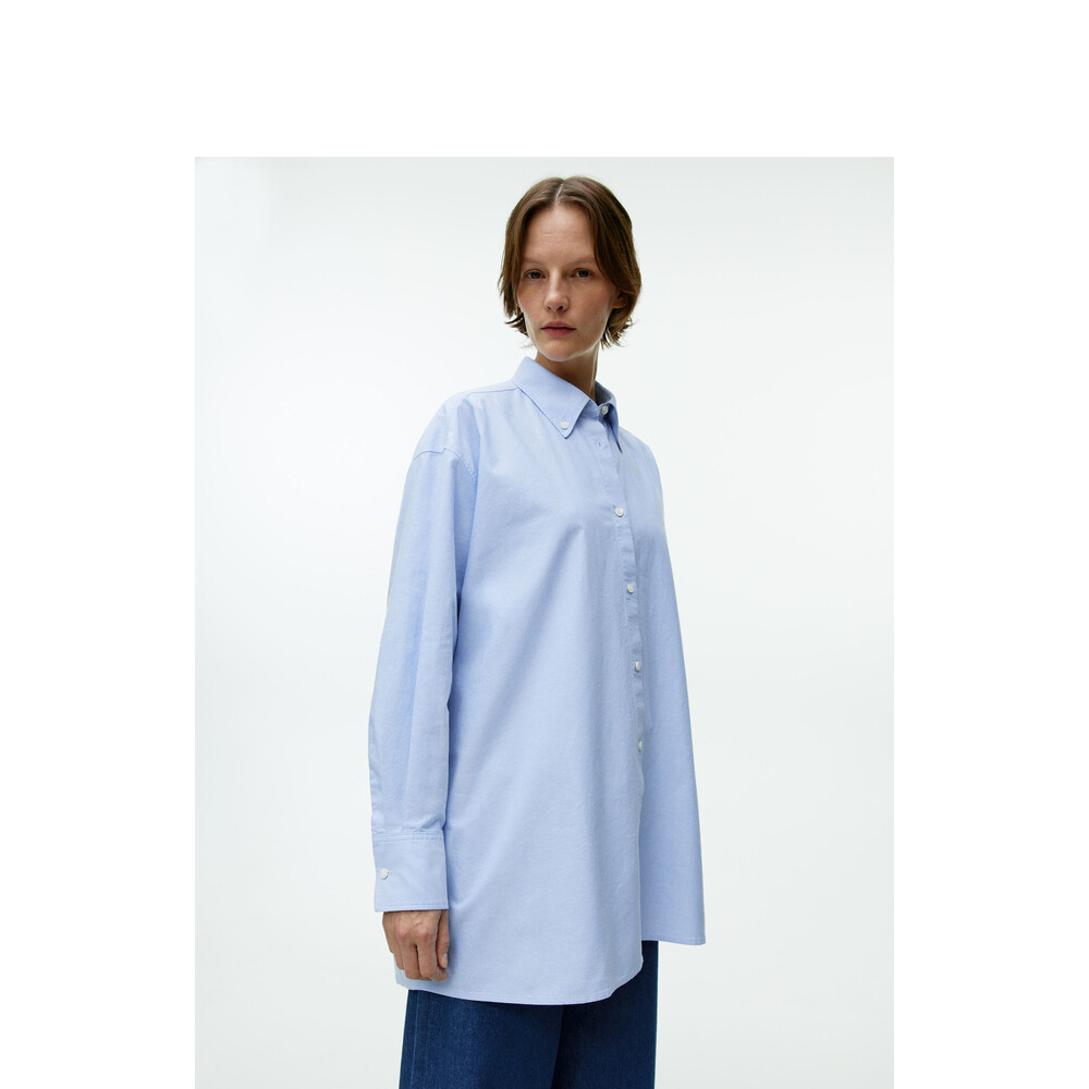 Рубашка Arket с длинными рукавами, светло-голубой
Рубашка Arket с длинными рукавами, светло-голубой
