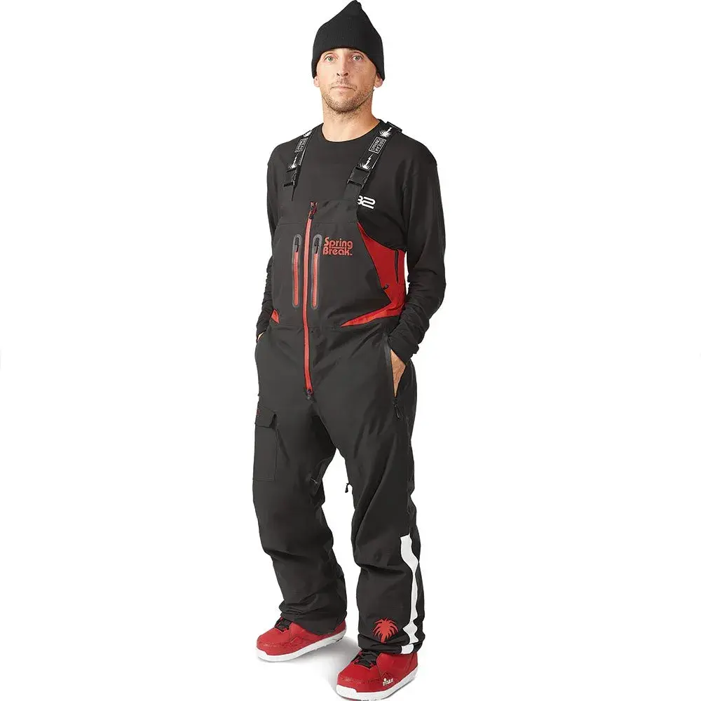 Брюки Thirtytwo Springbreak Bib, черный
Брюки Thirtytwo Springbreak Bib, черный