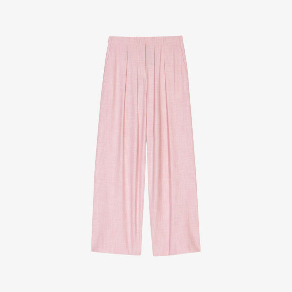 Брюки широкие Maje, красный 
Брюки широкие Maje, красный