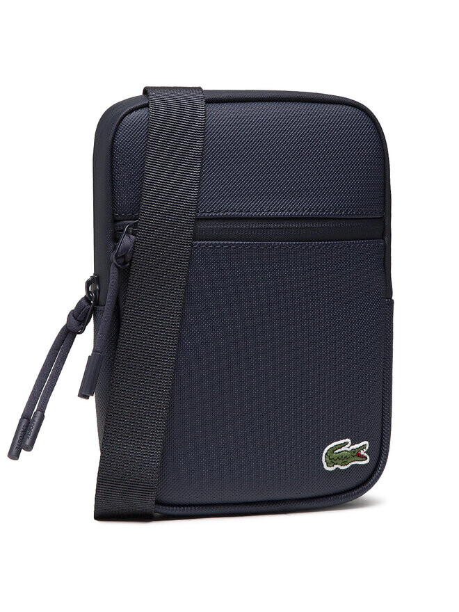 Сумка через плечо Lacoste, синий 
Сумка через плечо Lacoste, синий