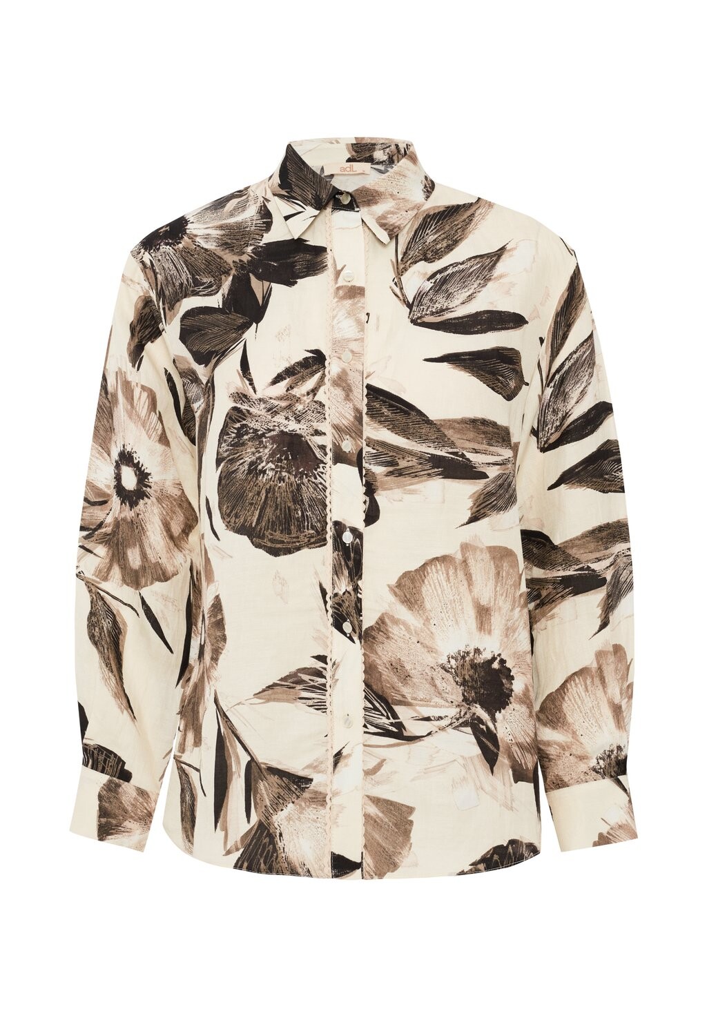 Блузка на пуговицах adL, бежевый
Блузка на пуговицах adL, бежевый