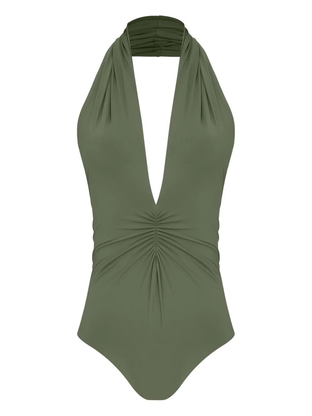 Купальник Isatou с вырезом халтер Lygia & Nanny, зеленый
Купальник Isatou с вырезом халтер Lygia & Nanny, зеленый