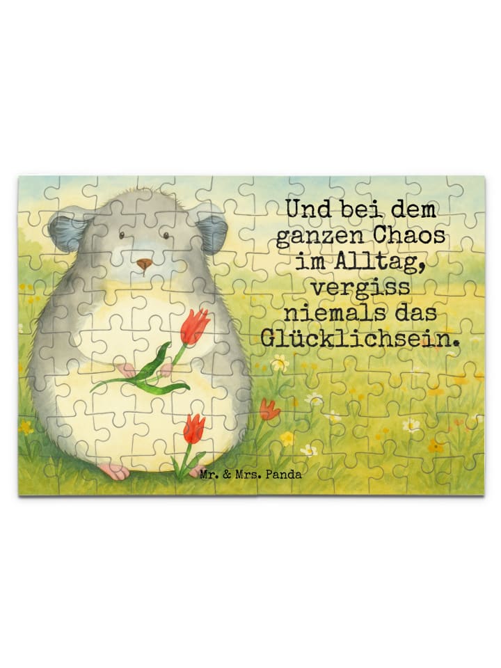Mr. & Mrs. Panda Дизайн в виде цветка шиншиллы-пазла с надписью белым цветом
Mr. & Mrs. Panda Дизайн в виде цветка шиншиллы-пазла с надписью белым цветом