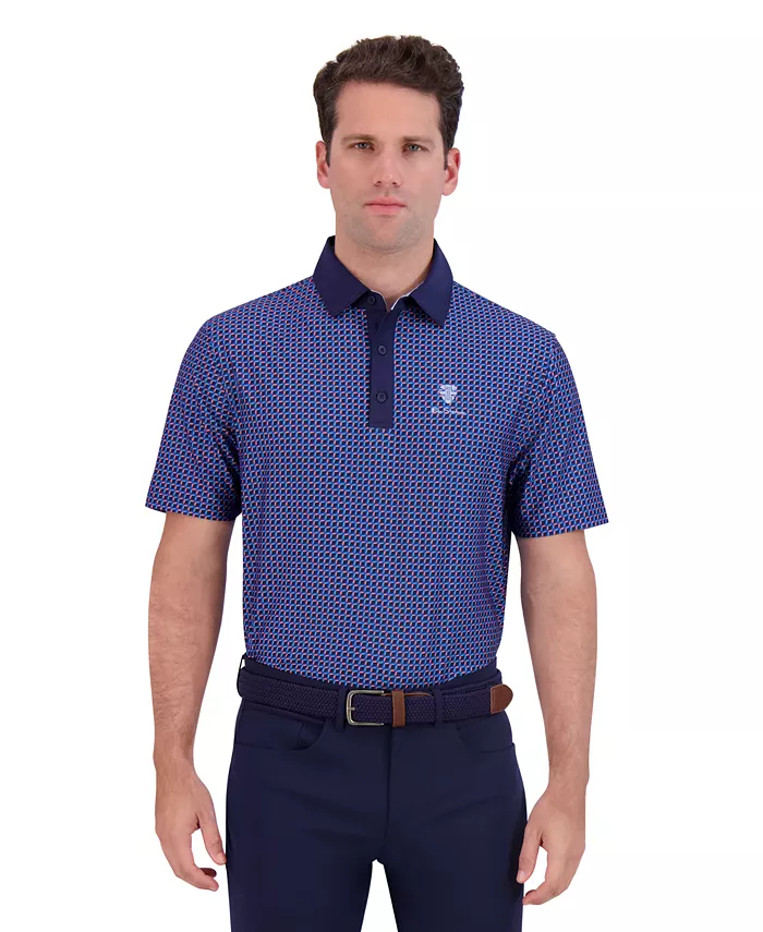 Мужская поло для гольфа в ретро-стиле с геометрическим принтом, спортивный крой Ben Sherman, синий
Мужская поло для гольфа в ретро-стиле с геометрическим принтом, спортивный крой Ben Sherman, синий