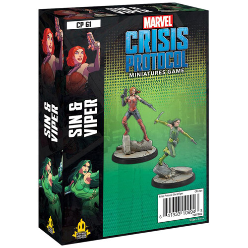 Фигурки Marvel Crisis Protocol: Sin And Viper Character Pack Fantasy Flight Games
Фигурки Marvel Crisis Protocol: Sin And Viper Character Pack Fantasy Flight Games