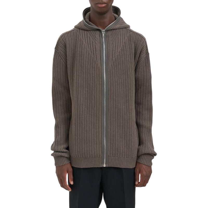 Rick Owens Мужская толстовка серого цвета с капюшоном, средней толщины
Rick Owens Мужская толстовка серого цвета с капюшоном, средней толщины