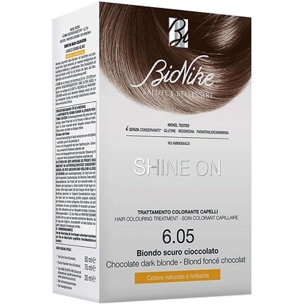 Окрашивающее средство для волос BioNike Shine On Hair Chocolate Blonde 6.05 3285 I.C.I.M. Bionike
Окрашивающее средство для волос BioNike Shine On Hair Chocolate Blonde 6.05 3285 I.C.I.M. Bionike