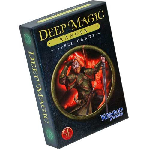 Ролевая игра Kobold Press Deep Magic Spell Cards: Ranger 1-5 (D&D 5E Compatible)
Ролевая игра Kobold Press Deep Magic Spell Cards: Ranger 1-5 (D&D 5E Compatible)