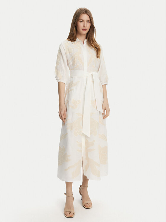 Платье-Рубашка стандартный крой Nota 2513221252 Marella, белый
Платье-Рубашка стандартный крой Nota 2513221252 Marella, белый