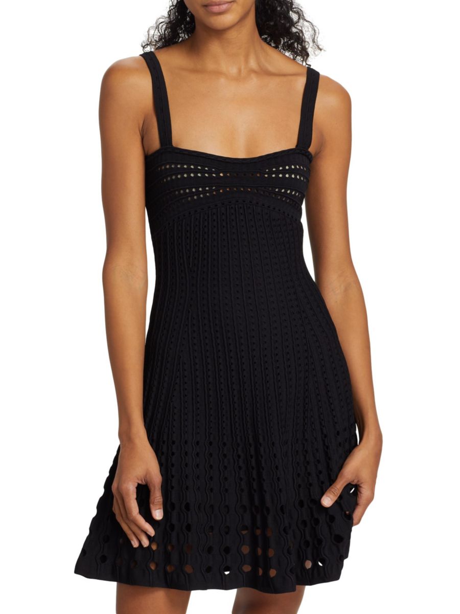 Мини-платье Franklin с лазерной резкой SIMKHAI, черный
Мини-платье Franklin с лазерной резкой SIMKHAI, черный