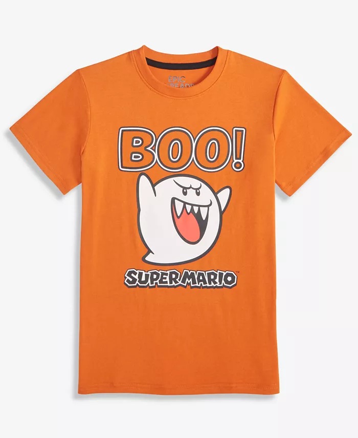 Футболка Super Mario Boo для маленьких и больших мальчиков Epic Threads, оранжевый
Футболка Super Mario Boo для маленьких и больших мальчиков Epic Threads, оранжевый