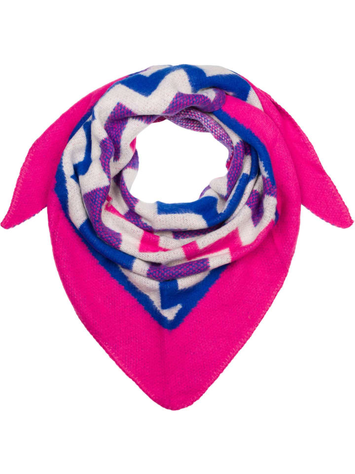 Треугольный шарф-зигзаг розового и голубого цветов styleBREAKER
Треугольный шарф-зигзаг розового и голубого цветов styleBREAKER