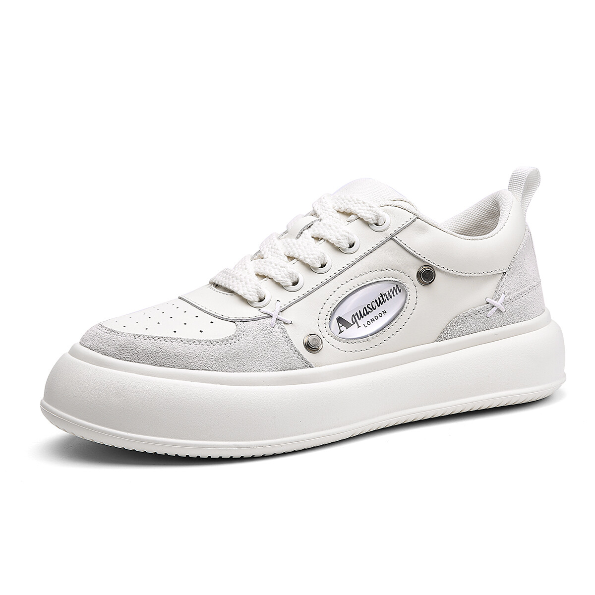 Кеды мужские, обувь для скейтбординга низкая Aquascutum, цвет Silver White
Кеды мужские, обувь для скейтбординга низкая Aquascutum, цвет Silver White