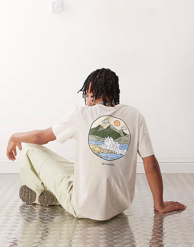 Футболка с графическим принтом Columbia Strark Creek бежевого цвета
Футболка с графическим принтом Columbia Strark Creek бежевого цвета