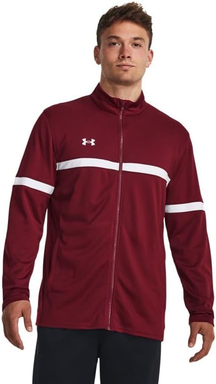 Толстовка Under Armour Team Knit мужская, с молнией, для разминки, Cardinal/White
Толстовка Under Armour Team Knit мужская, с молнией, для разминки, Cardinal/White