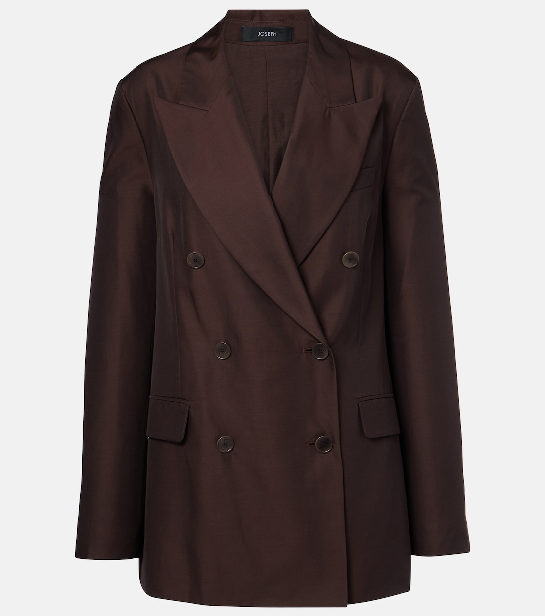 Блейзер из шелка и хлопка Валери Joseph, Ebony
Блейзер из шелка и хлопка Валери Joseph, Ebony