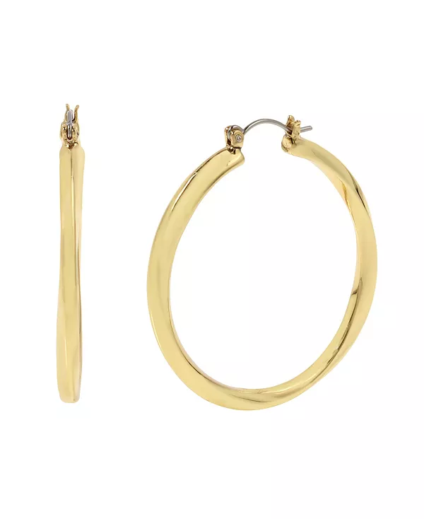 Большие серьги-кольца из плетеной проволоки Steve Madden, gold
Большие серьги-кольца из плетеной проволоки Steve Madden, gold