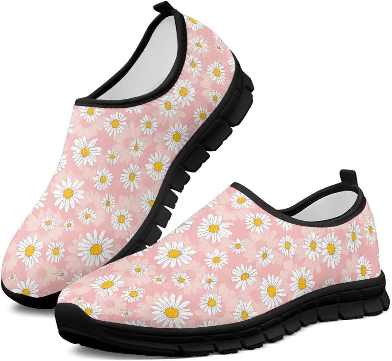 Удобные слипоны для женщин, противоскользящие для ходьбы и бега, кроссовки с широкой носочной частью, размер США 5,5-13,5 Chririnla, Kawaii Daisy
Удобные слипоны для женщин, противоскользящие для ходьбы и бега, кроссовки с широкой носочной частью, размер США 5,5-13,5 Chririnla, Kawaii Daisy