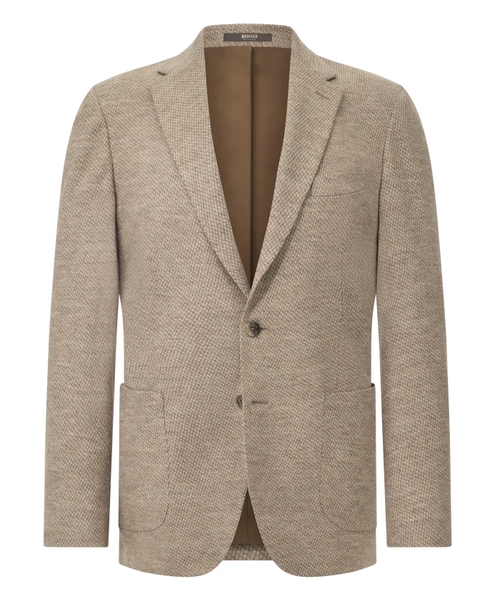 Куртка с микроузором, размер B. Boggi Milano, бежевый
Куртка с микроузором, размер B. Boggi Milano, бежевый