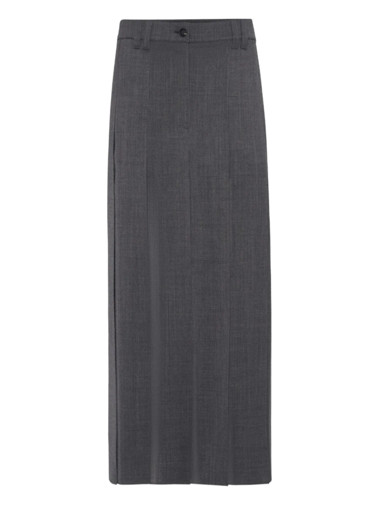 Brunello Cucinelli плиссированная юбка макси, серый
Brunello Cucinelli плиссированная юбка макси, серый