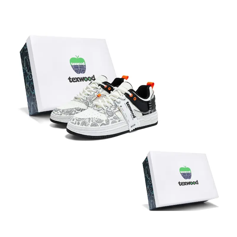 TEXWOOD Кроссовки в китайском стиле с сине-белым фарфоровым узором, цвет Black White
TEXWOOD Кроссовки в китайском стиле с сине-белым фарфоровым узором, цвет Black White