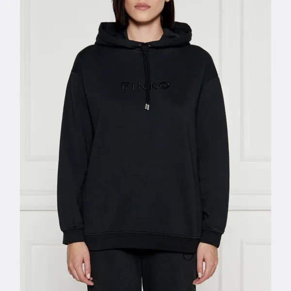 Толстовка свободного кроя Skype Pinko, черный 
Толстовка свободного кроя Skype Pinko, черный