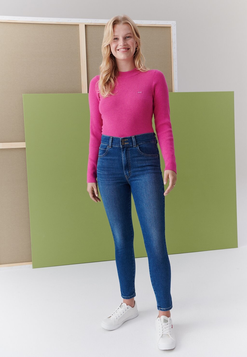 Джинсы скинни Levi's Retro High Skinny Double Button, поток мыслей
Джинсы скинни Levi's Retro High Skinny Double Button, поток мыслей