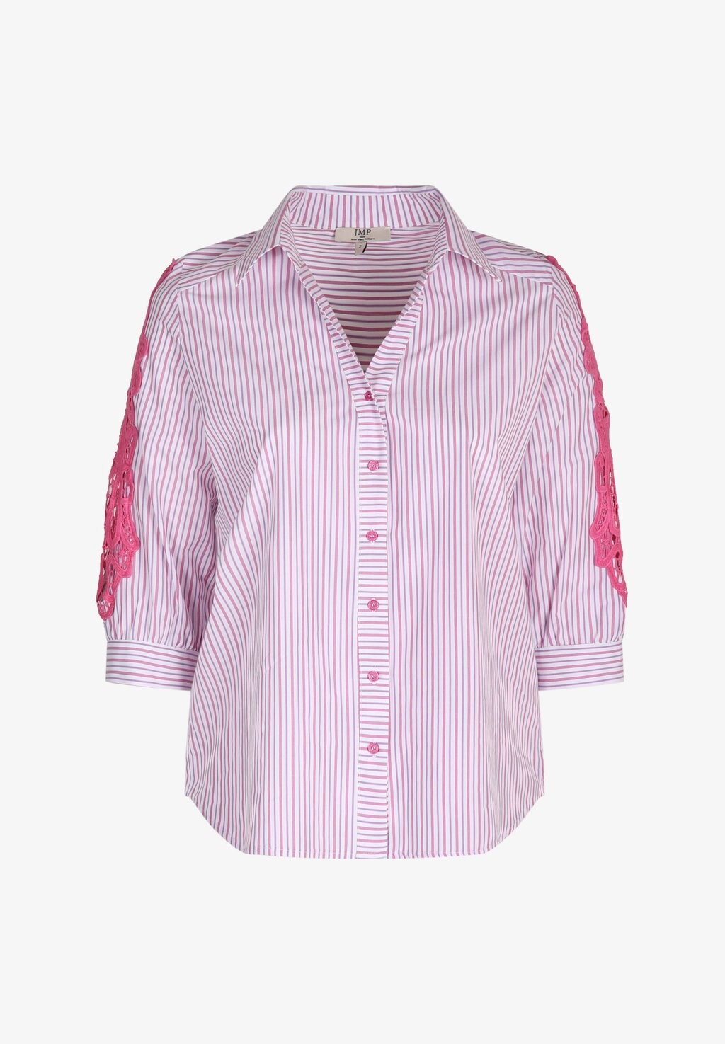 Блузка на пуговицах RAYÉE AVEC PATCH EN MACRAMÉ Jean Marc Philippe, розовый
Блузка на пуговицах RAYÉE AVEC PATCH EN MACRAMÉ Jean Marc Philippe, розовый