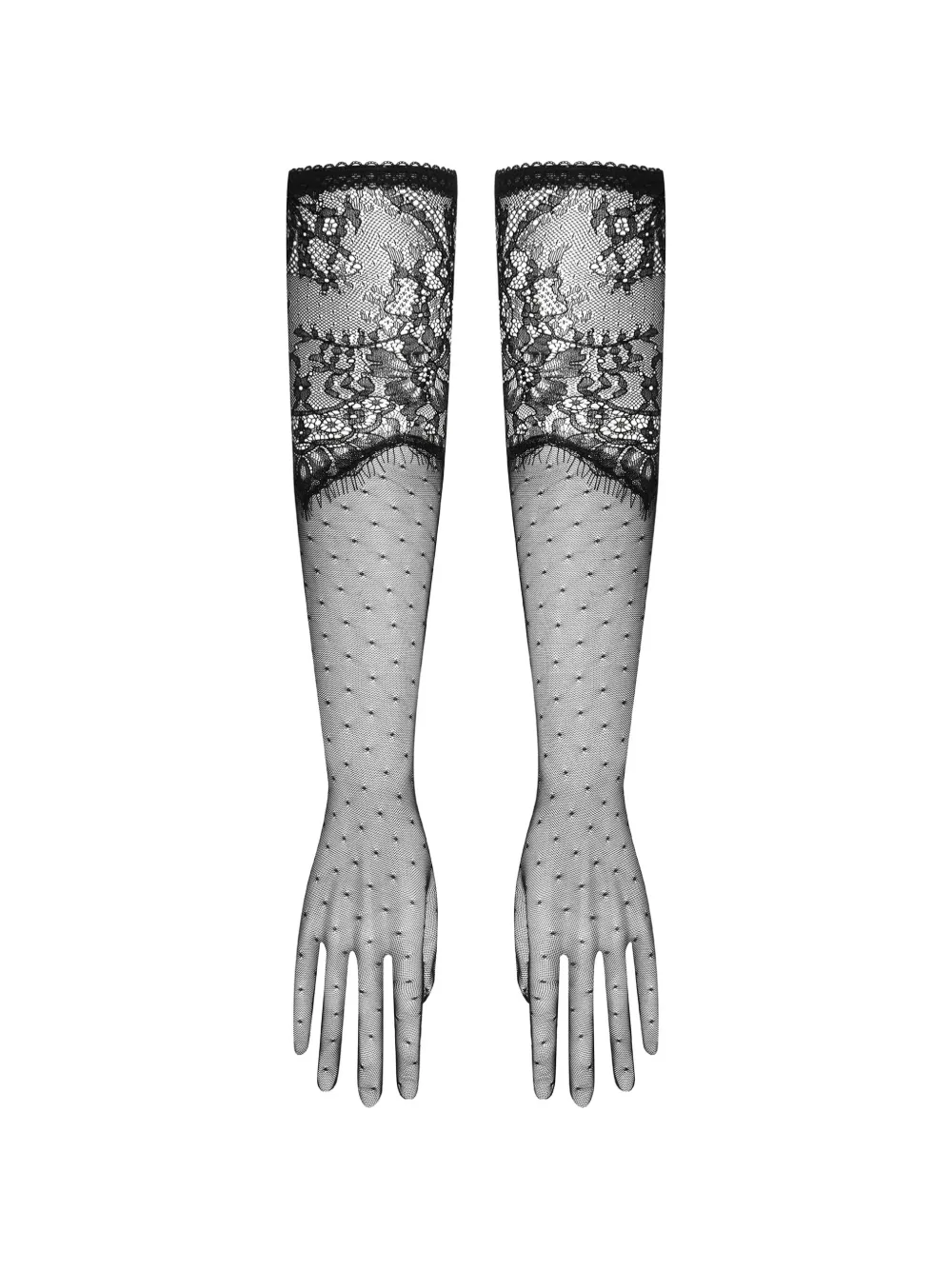 Кружевные перчатки Gants opera в горошек Maison Close, черный
Кружевные перчатки Gants opera в горошек Maison Close, черный