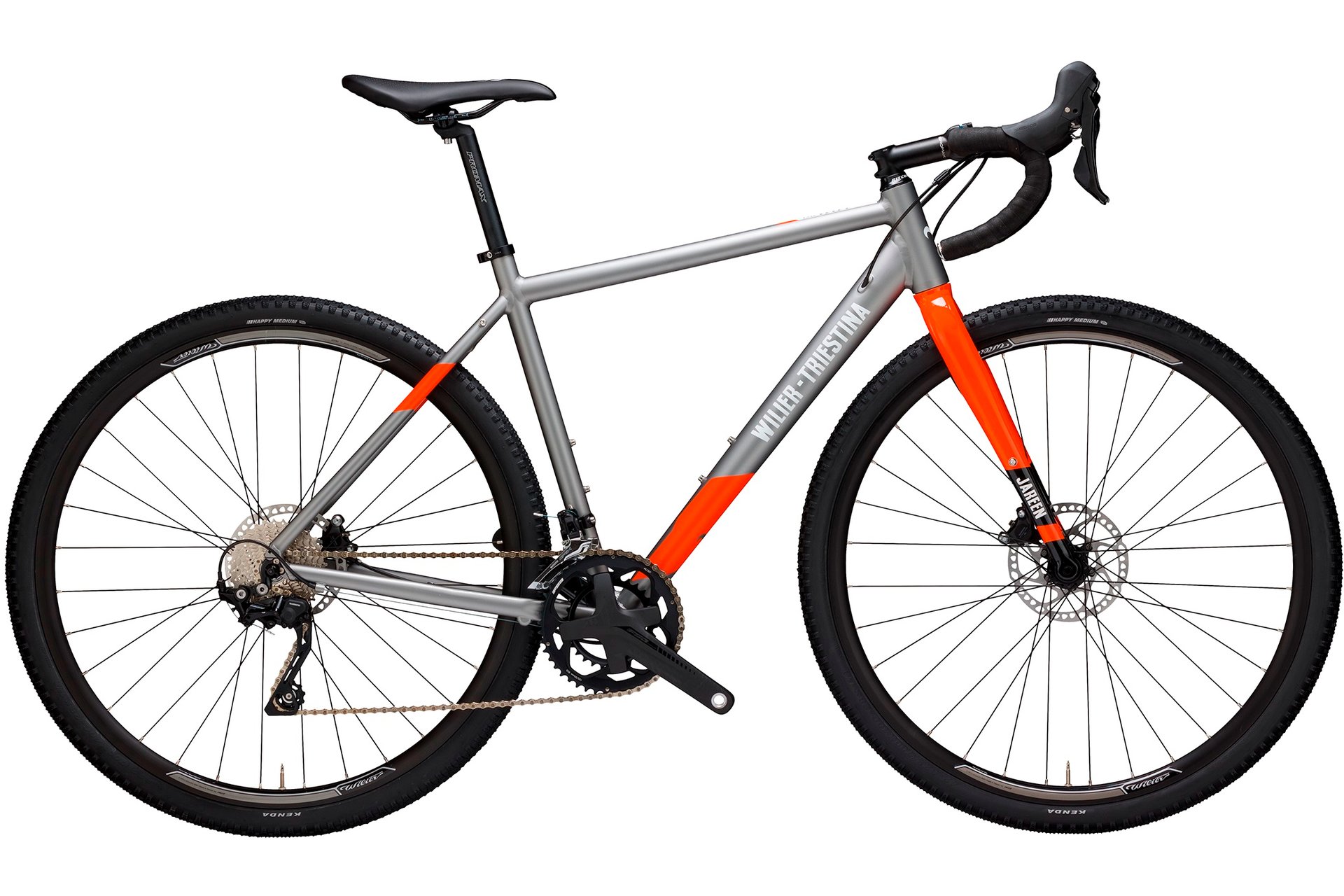 Гравийный велосипед Wilier Jareen disc - grx 2x10 - 28 дюймов - diamant, grau | grey orange, matt
Гравийный велосипед Wilier Jareen disc - grx 2x10 - 28 дюймов - diamant, grau | grey orange, matt
