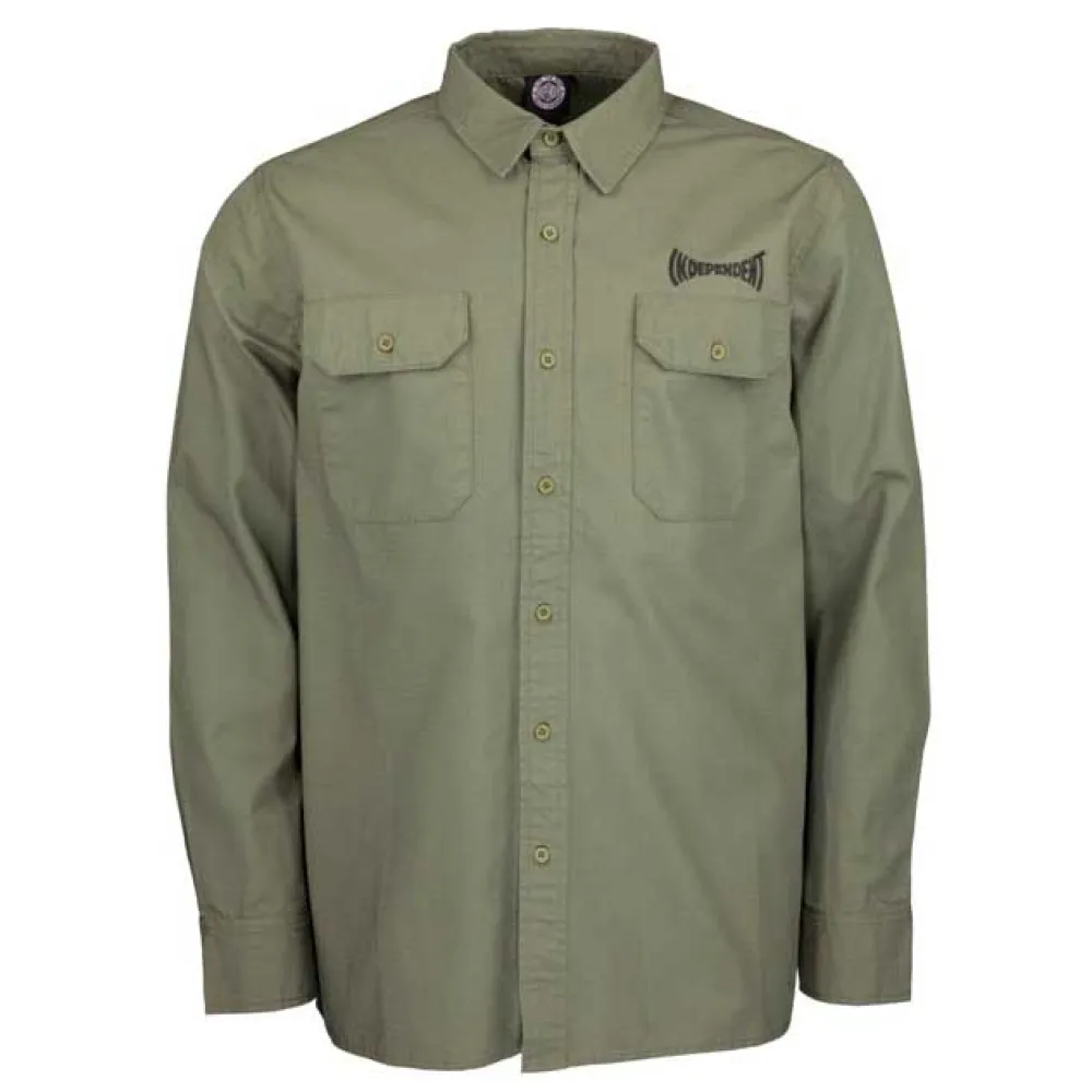 Рубашка с длинным рукавом Independent Surrender, зеленый
Рубашка с длинным рукавом Independent Surrender, зеленый