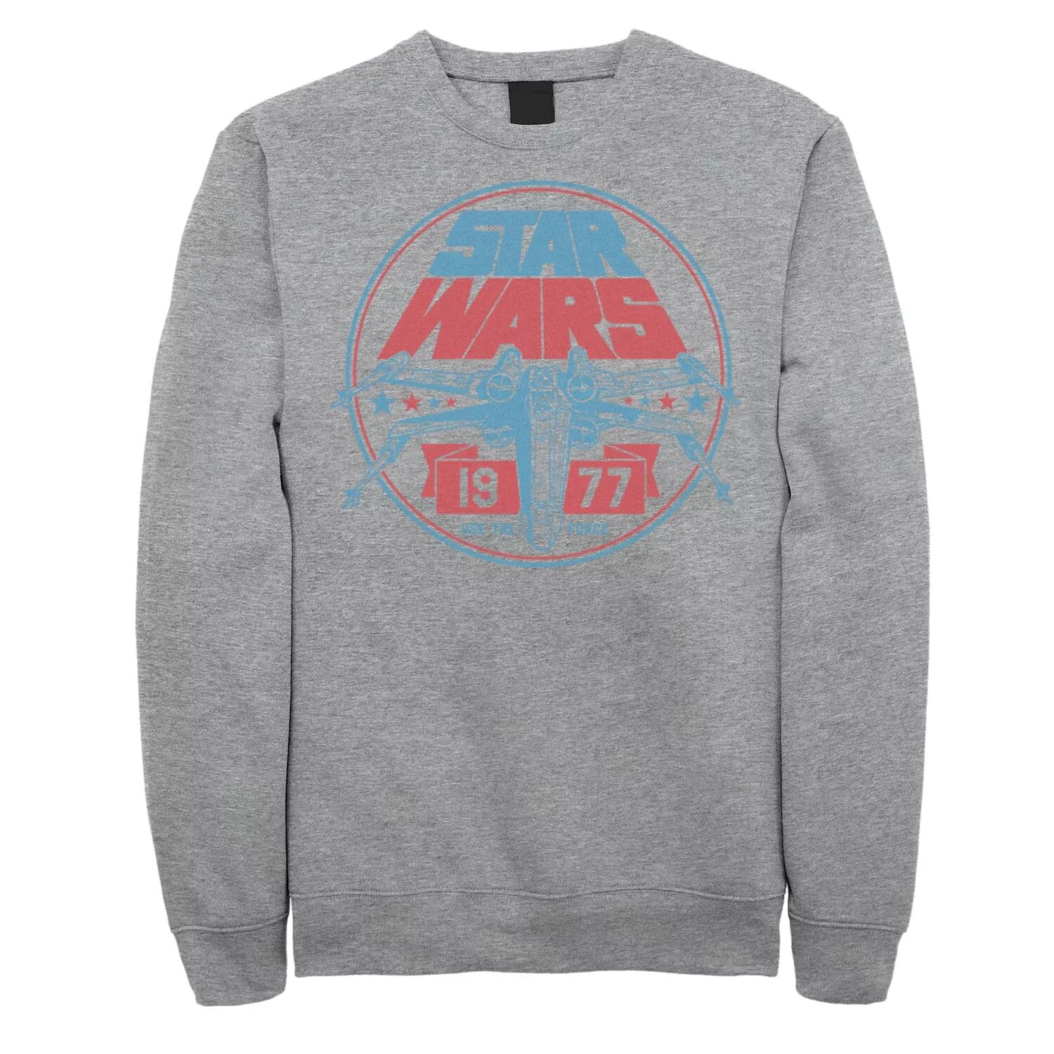 Мужской флисовый пуловер с рисунком X-Wing Vintage Badge в патриотическом стиле Star Wars
Мужской флисовый пуловер с рисунком X-Wing Vintage Badge в патриотическом стиле Star Wars