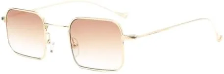 Квадратные прозрачные солнцезащитные очки для женщин и мужчин, зеркальные, модные, с градиентным переходом цвета, женские солнцезащитные очки MTZJH, Yf191 Gold Brown
Квадратные прозрачные солнцезащитные очки для женщин и мужчин, зеркальные, модные, с градиентным переходом цвета, женские солнцезащитные очки MTZJH, Yf191 Gold Brown